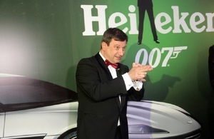 British High Commissioner, Paul Arkwright at yesterday's #SPECTRE premiere