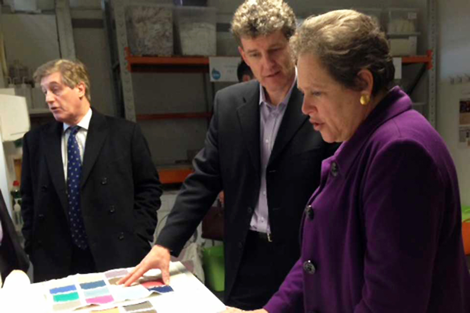 Baroness Kramer visits Yorkshire to see how HS2 could benefit the region