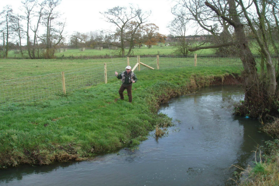 Anglers' joy as grayling return to Leicestershire river