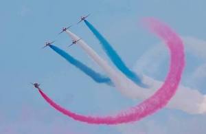 Armed Forces Day, RAF Aerobatic Team, The Red Arrows.