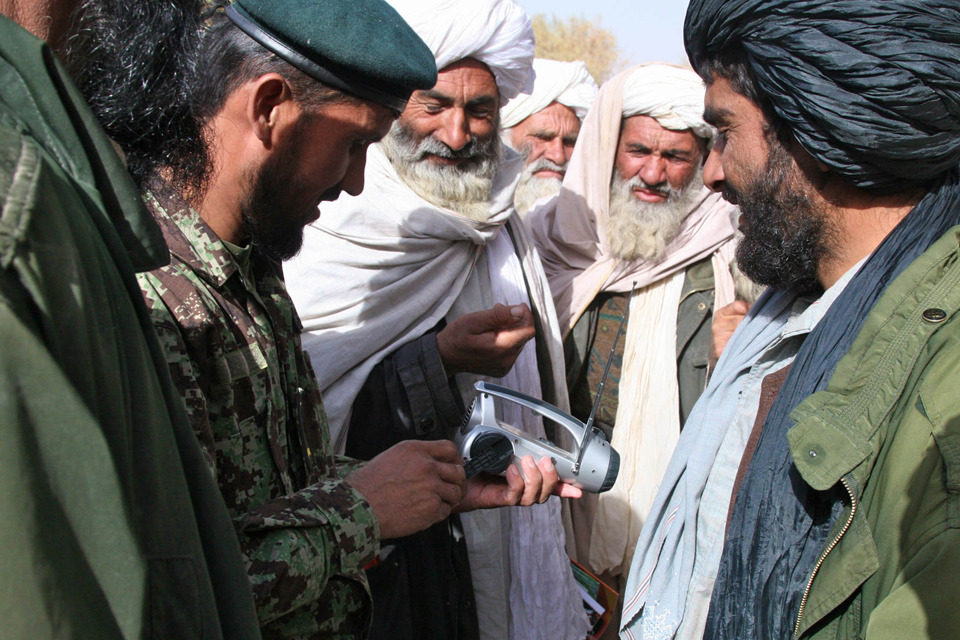 Navy reservist creates 'afghan archers' on helmand radio