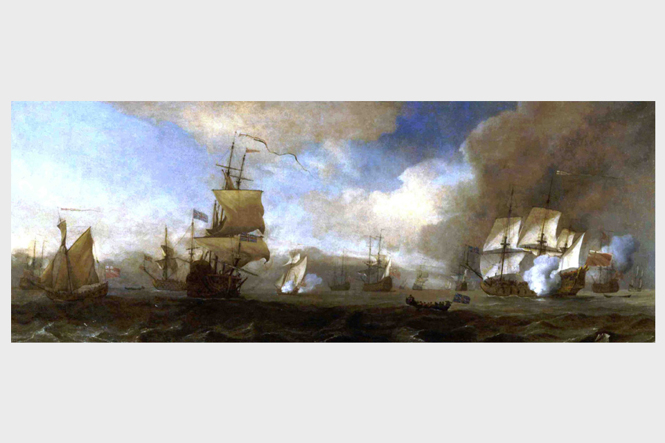 The Fleet at Sea, 1688