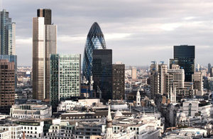 City of London skyline