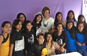 Baroness Anelay visiting project in Guatemala