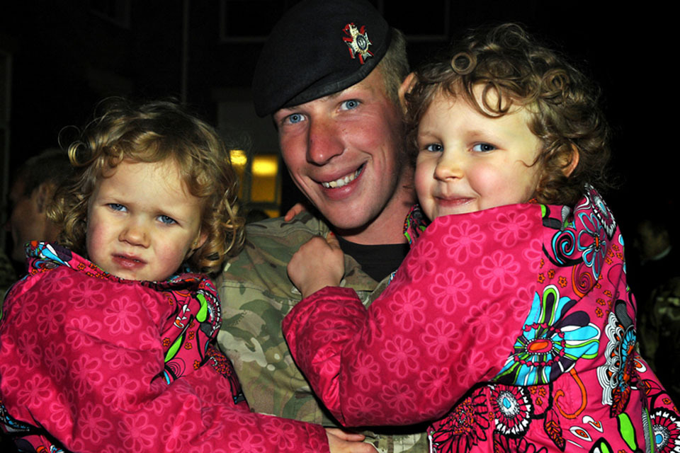 Light Dragoons soldiers welcomed home from Afghanistan