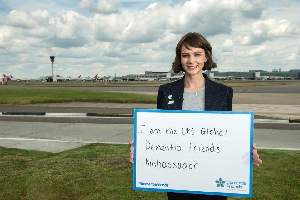 Carey Mulligan aims to change global attitudes towards dementia