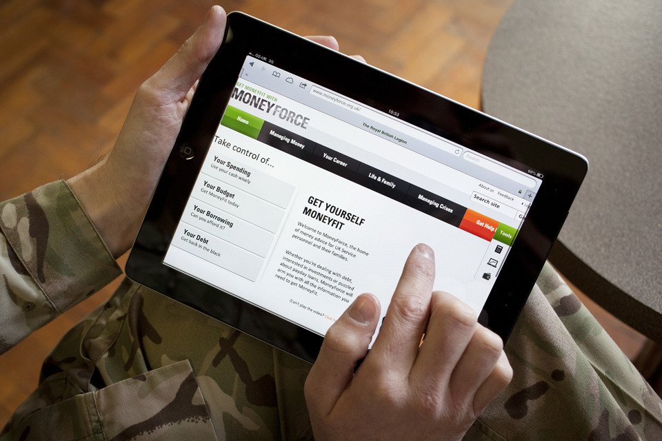 UK Forces armed for financial fitness