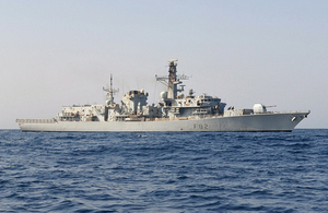 HMS Somerset [Picture: Leading Airman (Photographer) Nicky Wilson, Crown copyright]