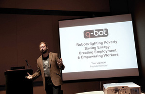 Tom Lipinski of Q-Bot Ltd