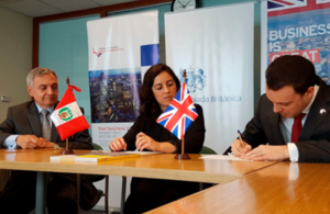 The British Embassy Lima and the British-Peruvian Chamber of Commerce signed a Memorandum of Understanding (MOU) with OBG, in support of its forthcoming 2018 report.