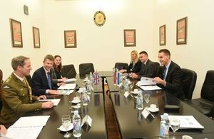 Nick Gurr, United Kingdom Ministry of Defence (MOD) Director for International Security Policy, visits Croatia.