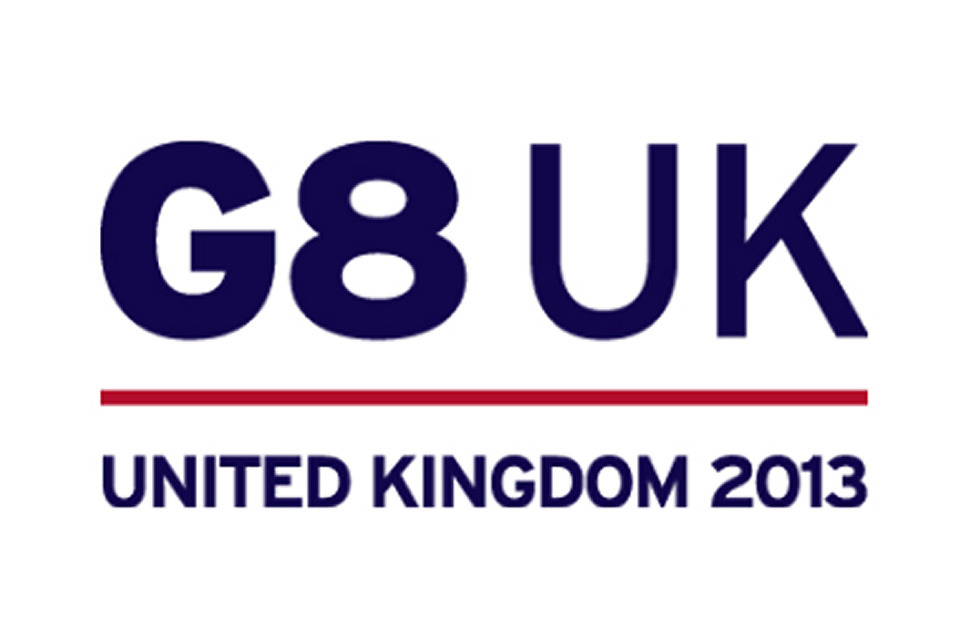 G8 : lettre du Premier ministre David Cameron - GOV.UK