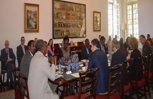 A roundtable of policymakers and experts at the British Embassy, Addis Ababa