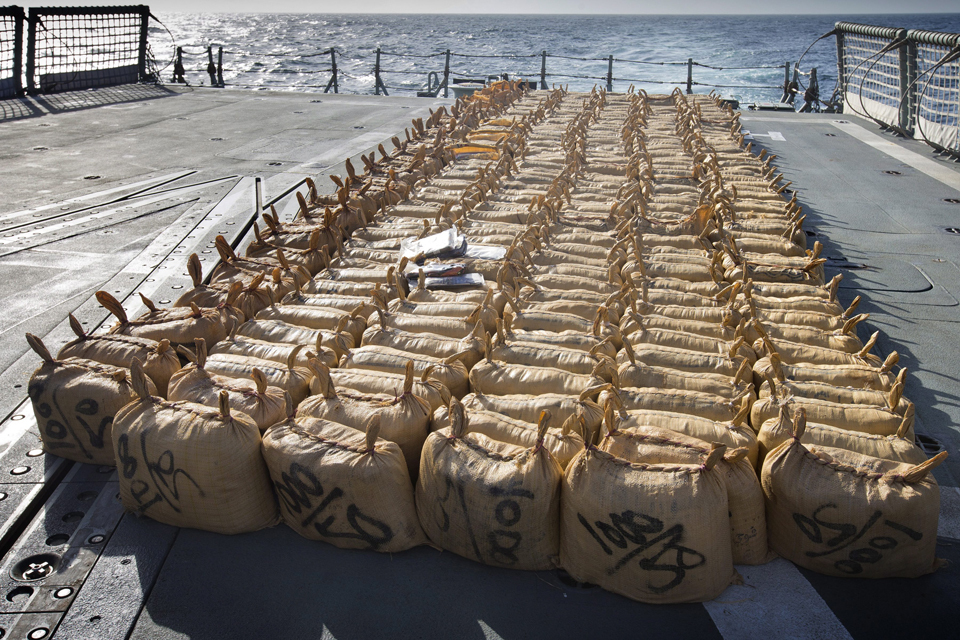 UK leads fight against drugs with £18 million seizure