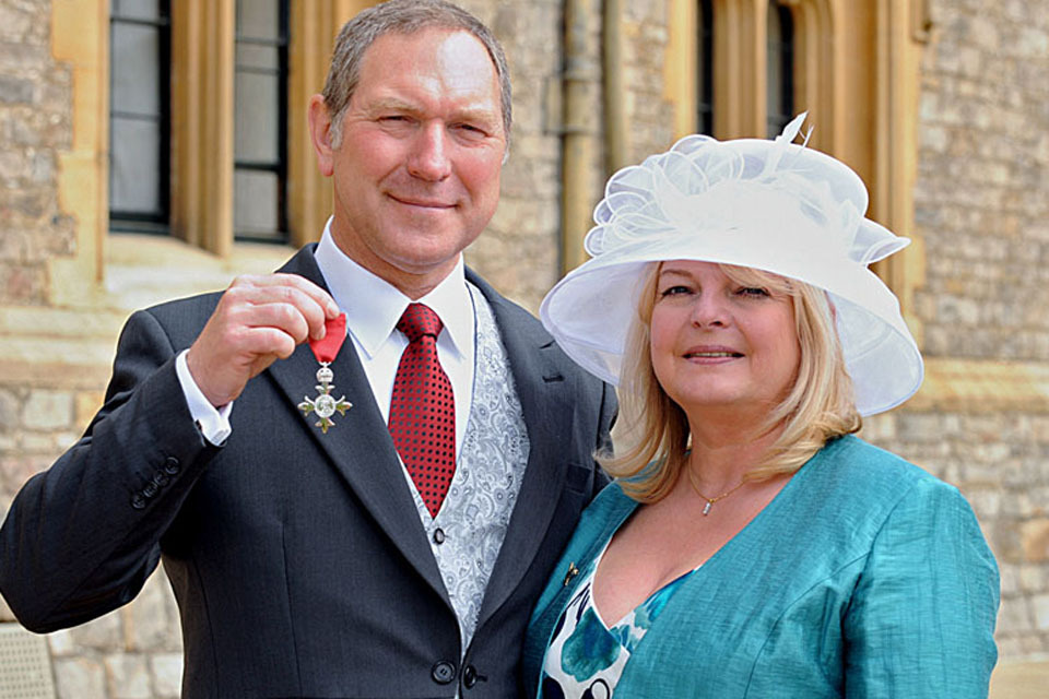 Wilton war photographer receives MBE