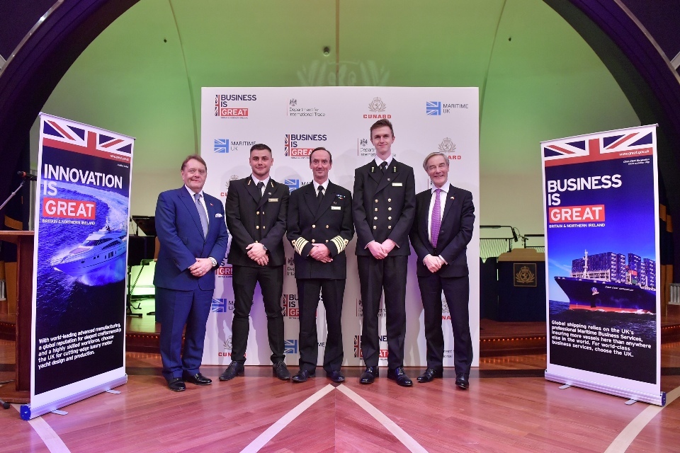 UK government ministers attend first maritime trade mission in China