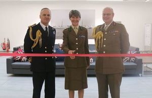 Ribbon cutting ceremony at Royal Centre for Defence Medicine