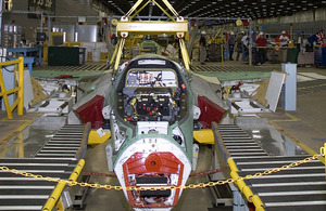Lockheed Martin F-35B Joint Combat Aircraft in production