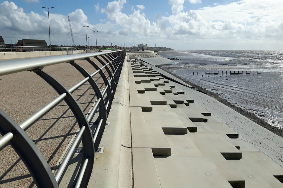 £27 million flood scheme opens in Blackpool