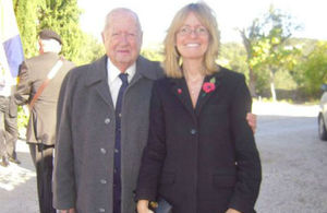 Mr. Pearce de Azevedo and Ambassador Jill Gallard