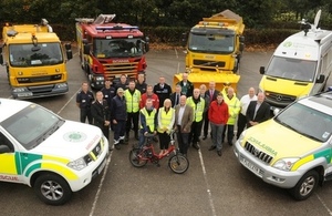 Leicestershire and Rutland partners at the launch of 'Aware and Prepared'