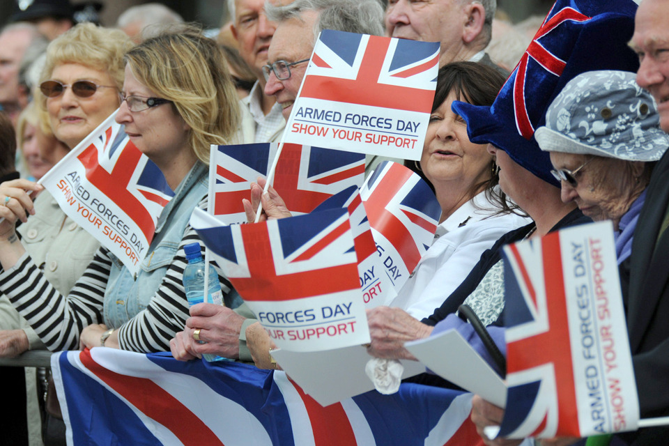 Nottingham hosts fifth annual Armed Forces Day