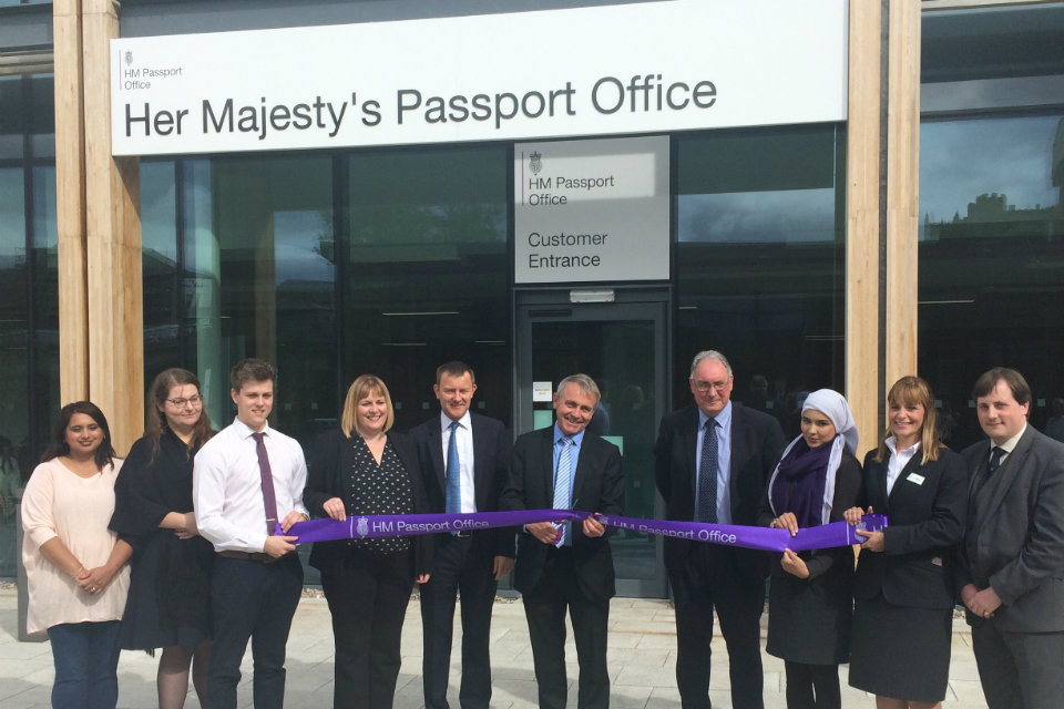 Immigration Minister opens new passport office in Durham