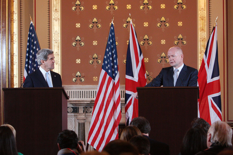 Foreign Secretary and US Secretary of State press conference - GOV.UK