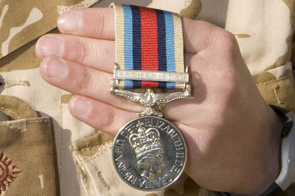 Hundreds more to receive campaign medals with changes to criteria