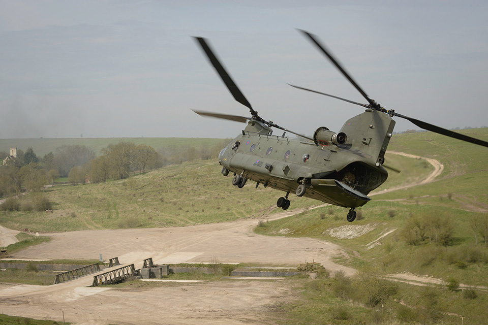 Exercise Griffin Strike. Crown Copyright.