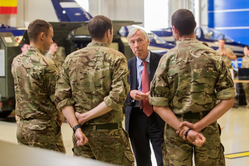 Defence Minister praises RAF crews on Baltic mission