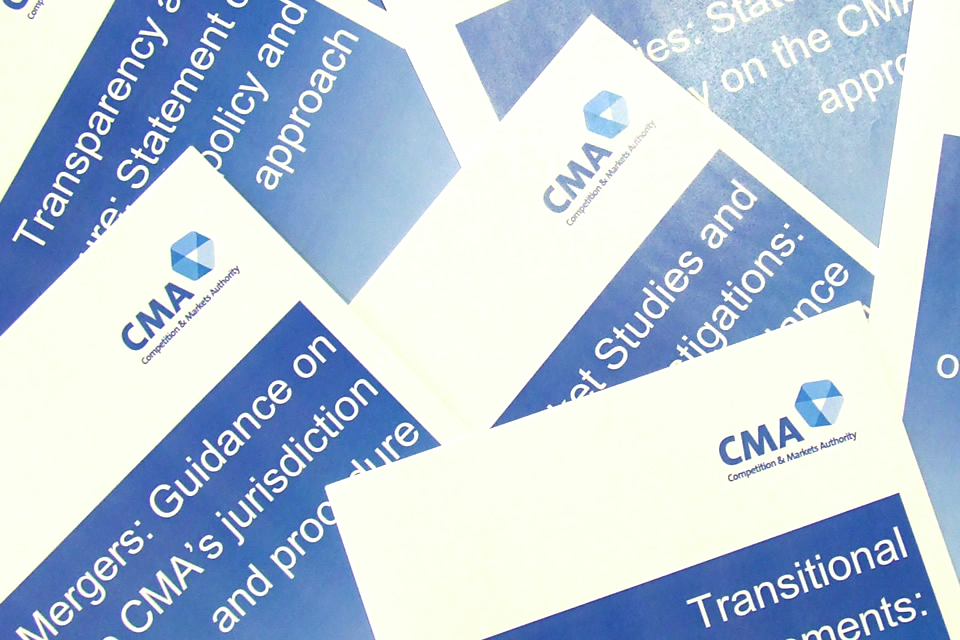 Competition and Markets Authority publishes guidance on approach to new powers