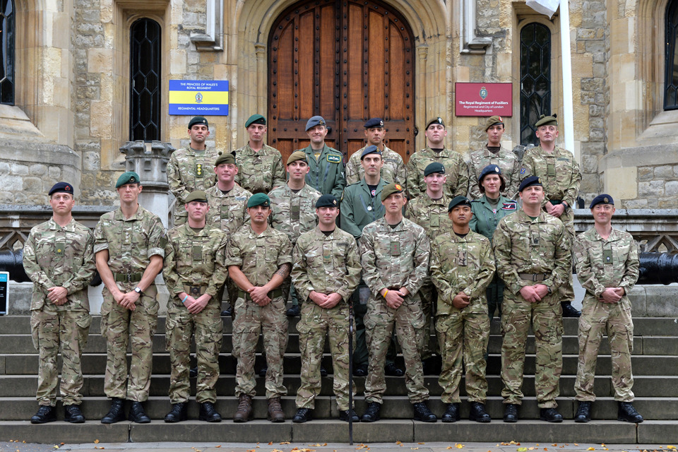 Military courage recognised by Operational Honours List