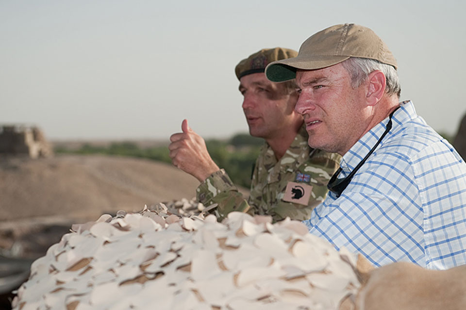 Armed Forces Minister on covenant, kit and commitment