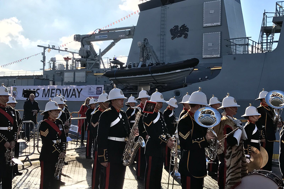 New Navy ship named in Glasgow