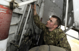 Senior Aircraftman Timothy Benson [Picture: Crown copyright]