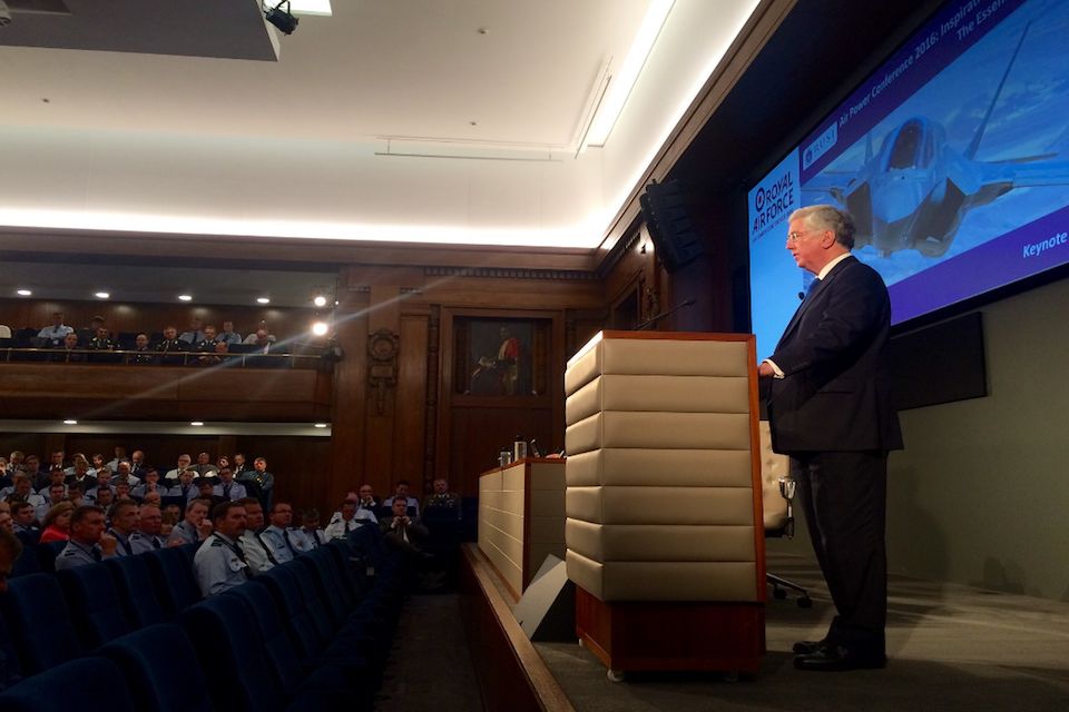 Defence Secretary praises RAF role in Fallujah liberation