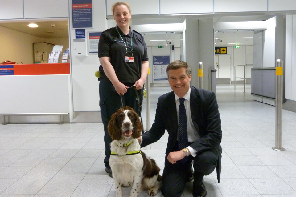 Manchester Airport plays host to Immigration Minister