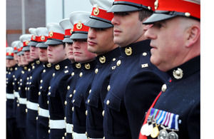 Royal Marines mark the official formation of 43 Commando