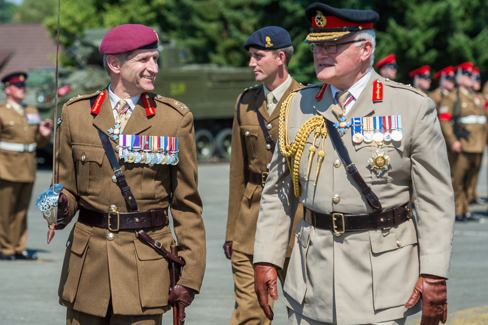 British Army celebrates new division in Germany