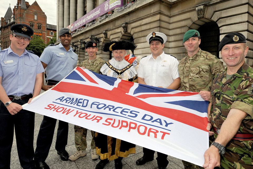 Armed Forces Day national event celebrations