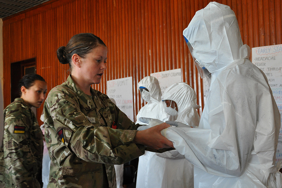 Army personnel home after training thousands in Sierra Leone