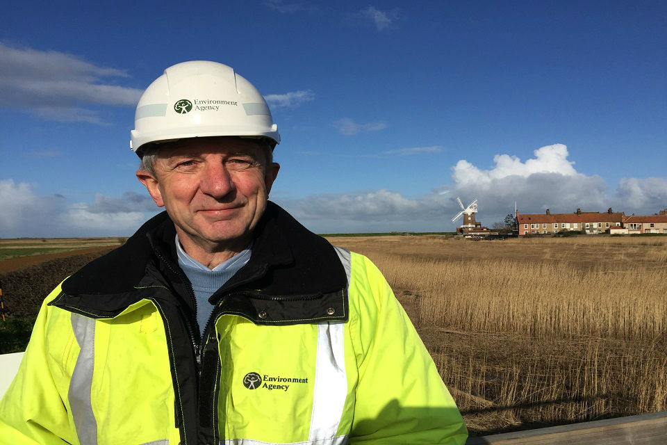 Flood risk expert retires after 40 years