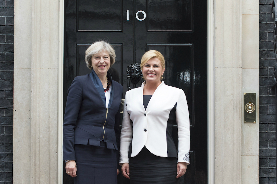 PM meeting with President Grabar-Kitarovi?: 11 October 2016