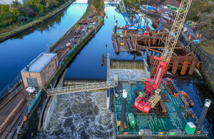 Works in a river