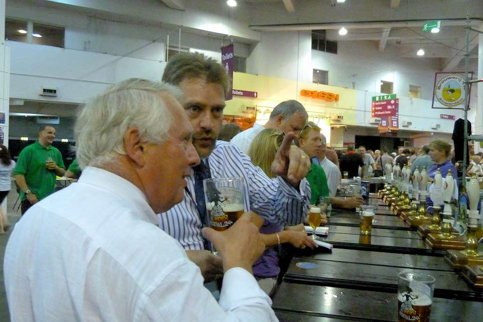 Bob Neill at the Great British Beer Festival