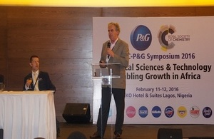 The fourth Royal Society of Chemistry and Procter & Gamble holds in Lagos