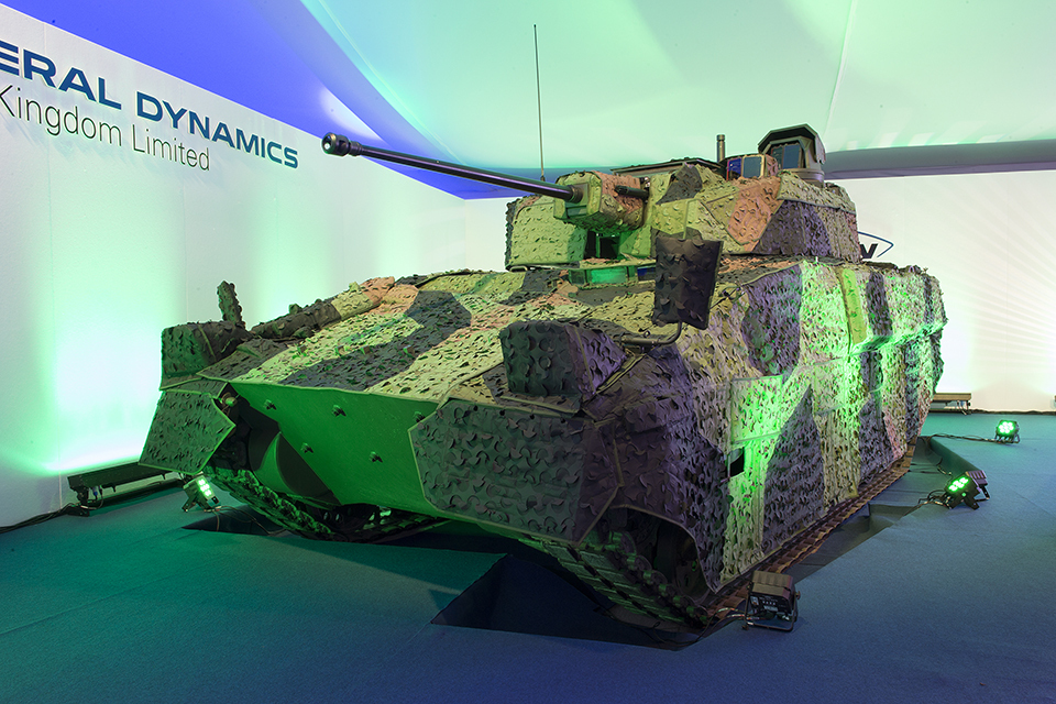 UK jobs secured by £3.5 billion contract for new fighting vehicle