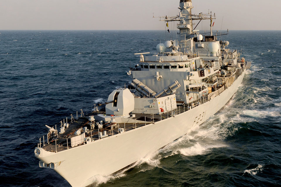 HMS Argyll (stock image)