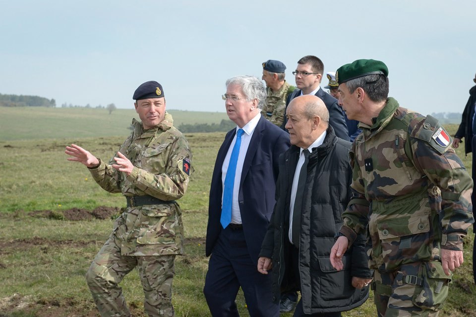 Defence Secretary welcomes deployable UK-France joint force